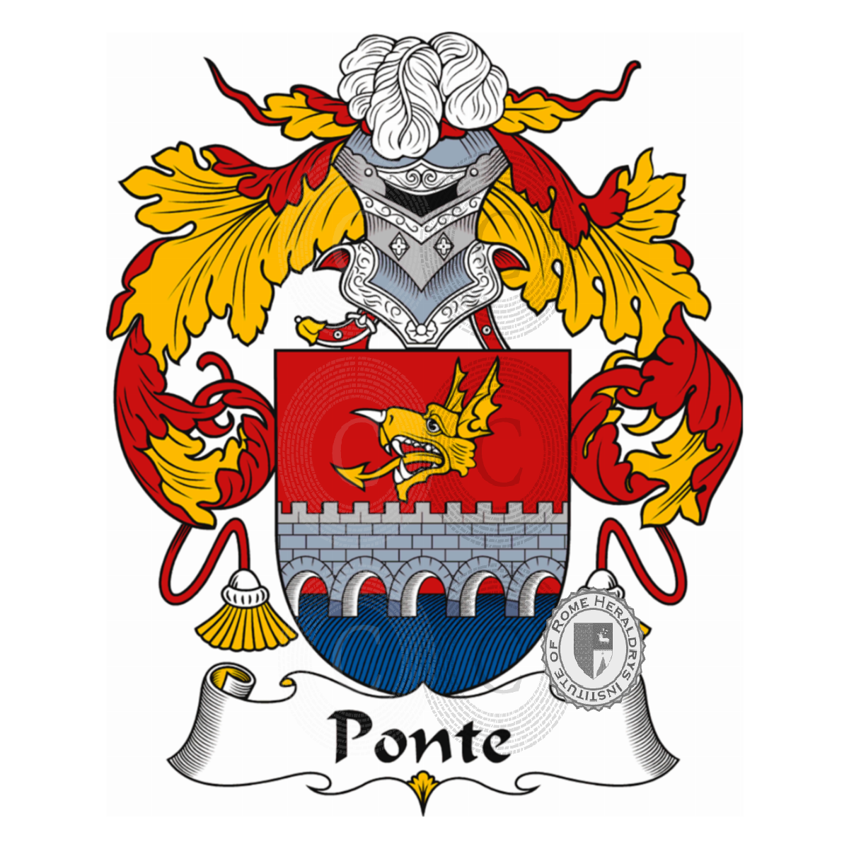 Wappen der FamiliePonte