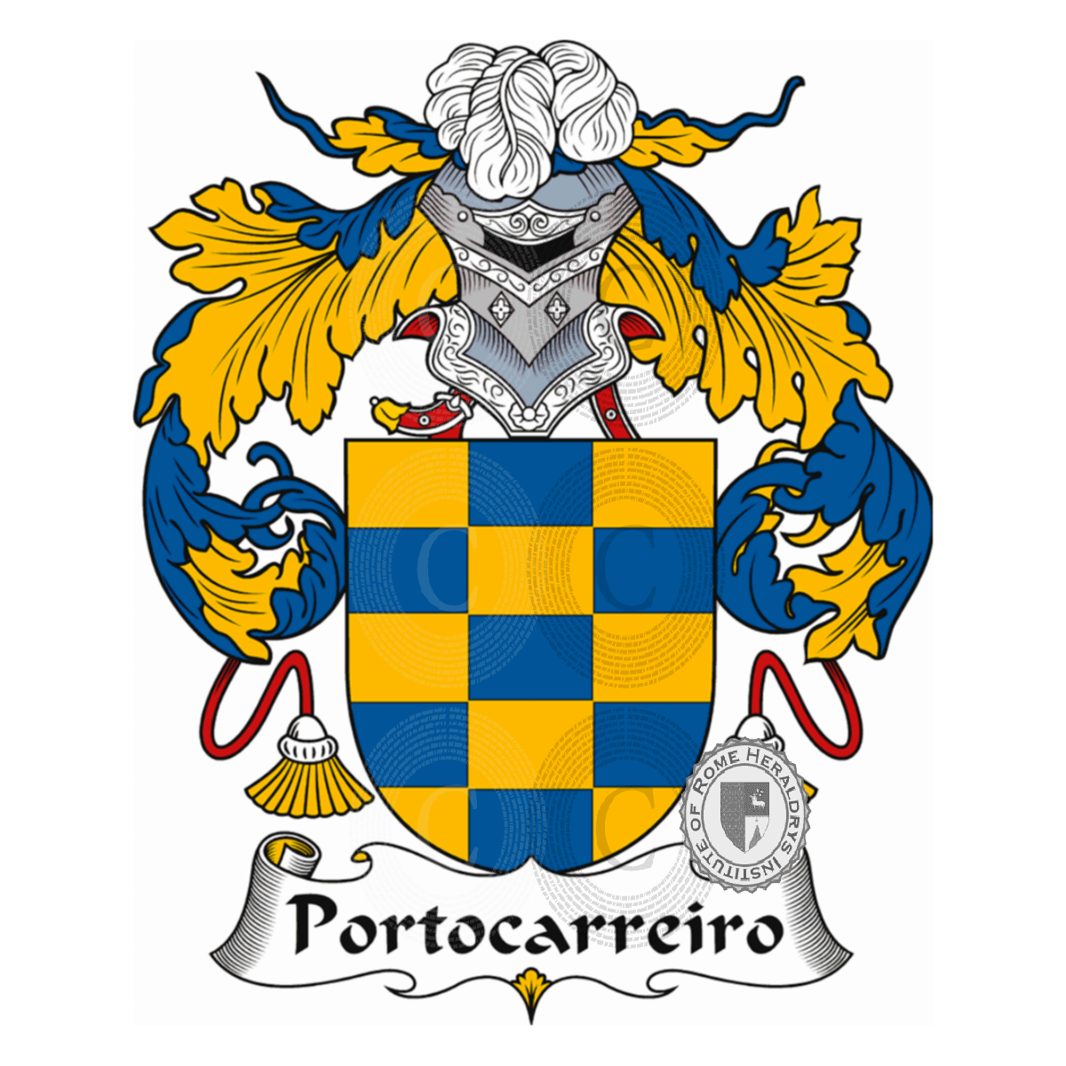Escudo de la familiaPortocarreiro
