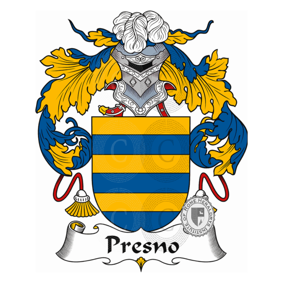 Coat of arms of familyPresno