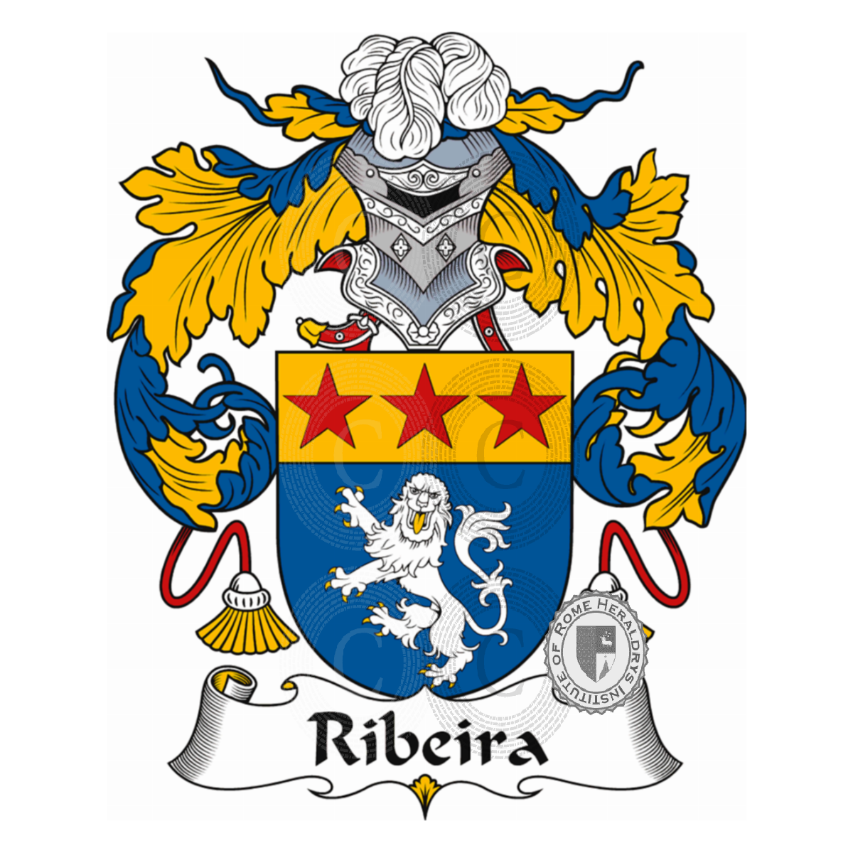 Coat of arms of familyRibeira