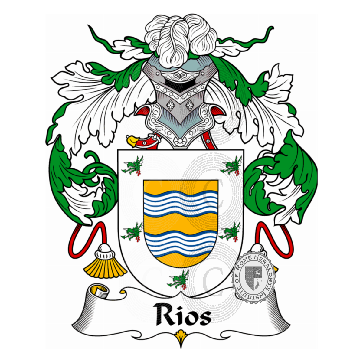 Coat of arms of familyRios