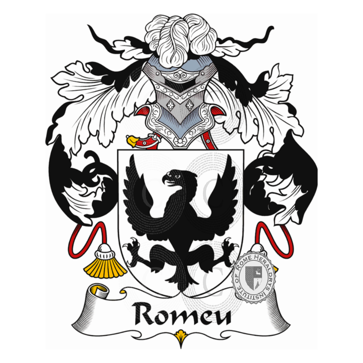 Coat of arms of familyRomeu