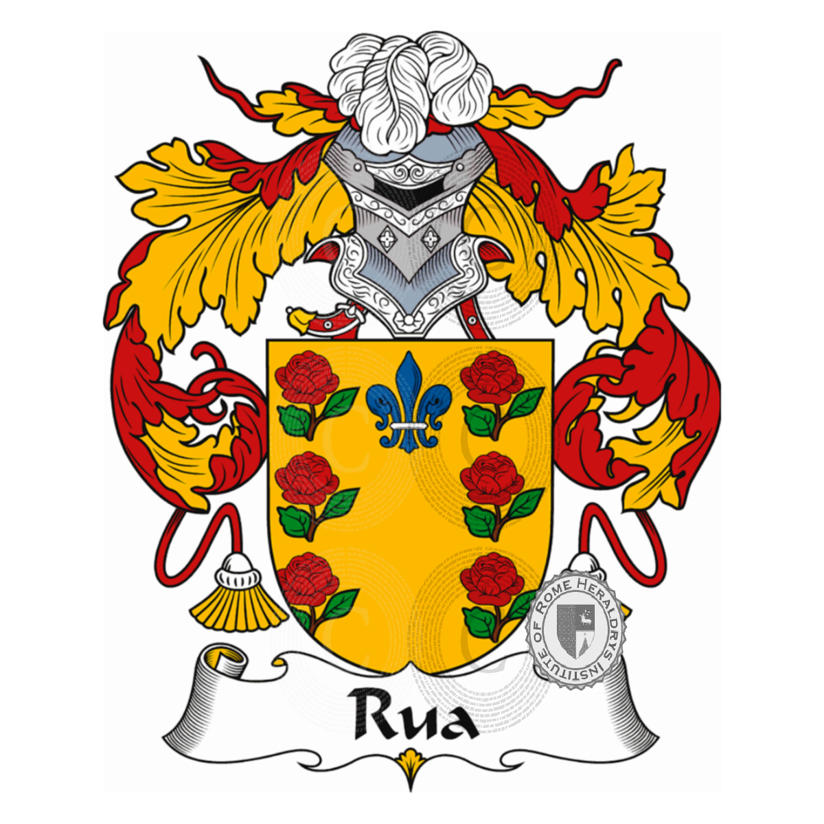 Wappen der FamilieRua
