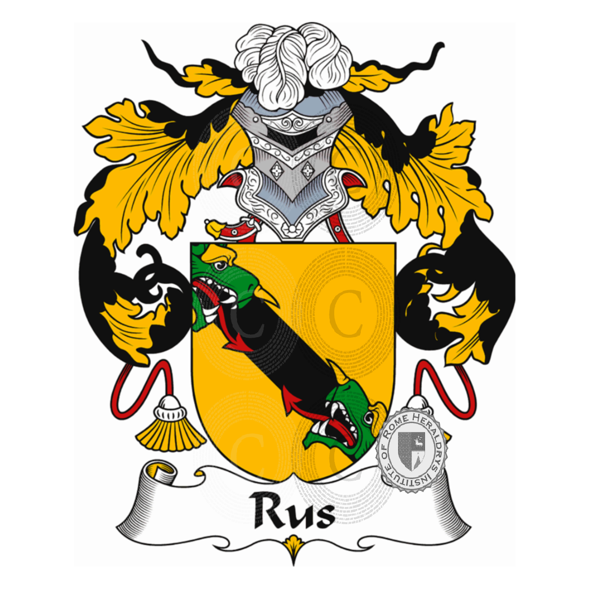 Coat of arms of familyRus