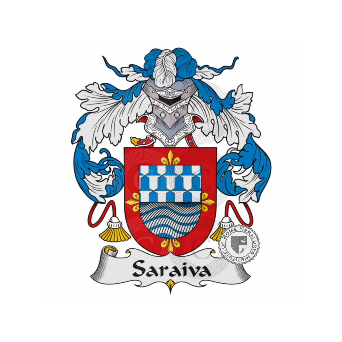 Coat of arms of familySaraiva, Saraiva Leao