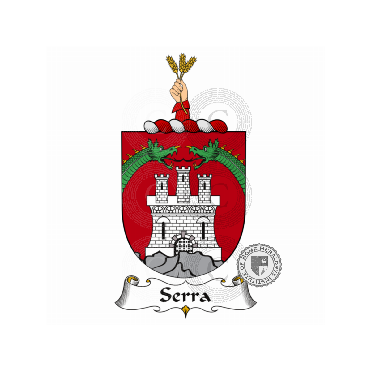 Coat of arms of familySerra