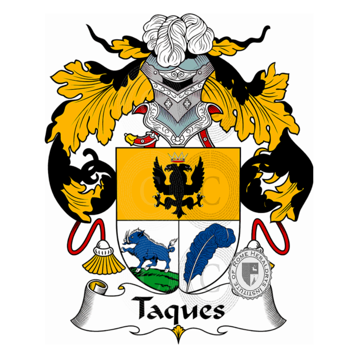 Coat of arms of familyTaques