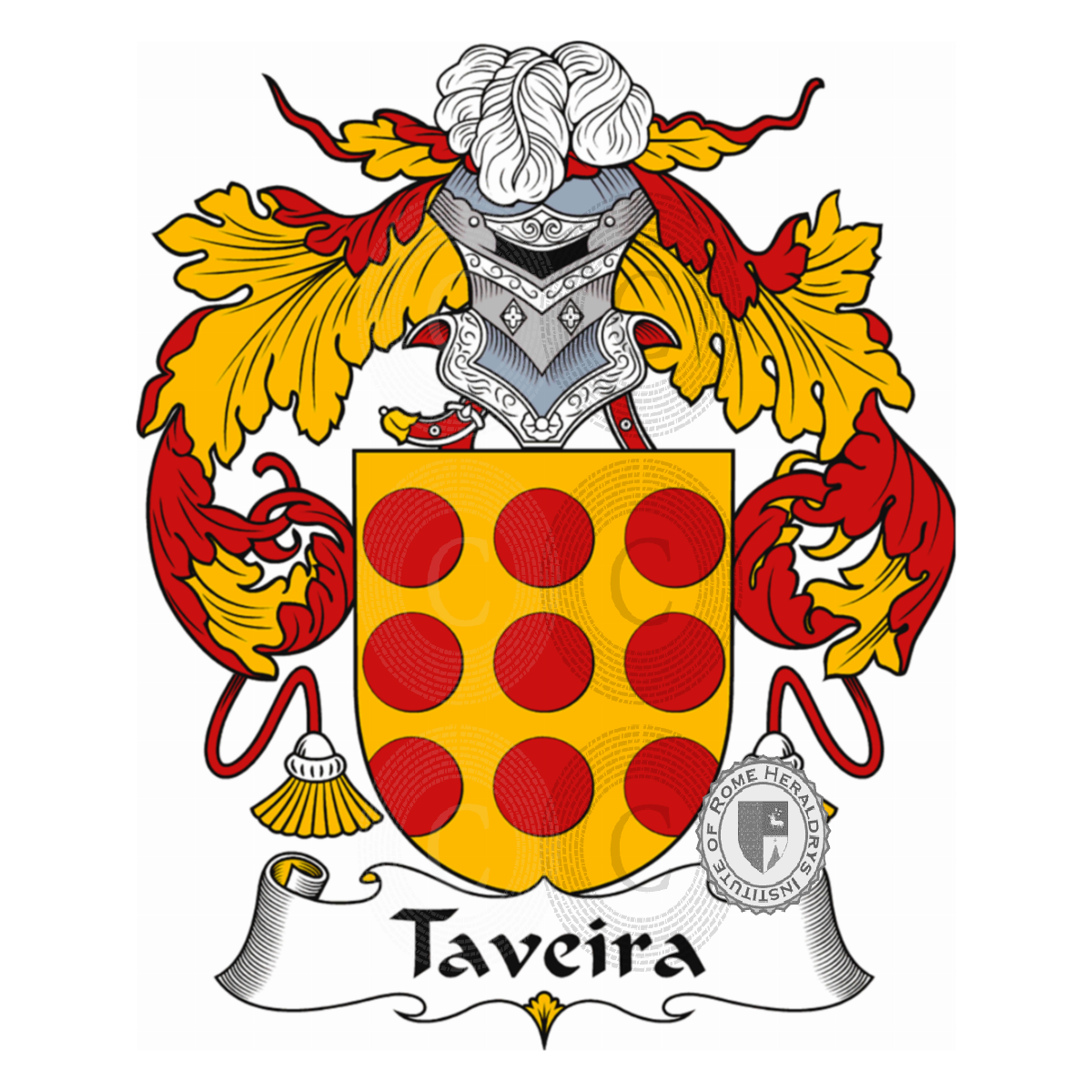 Coat of arms of familyTaveira