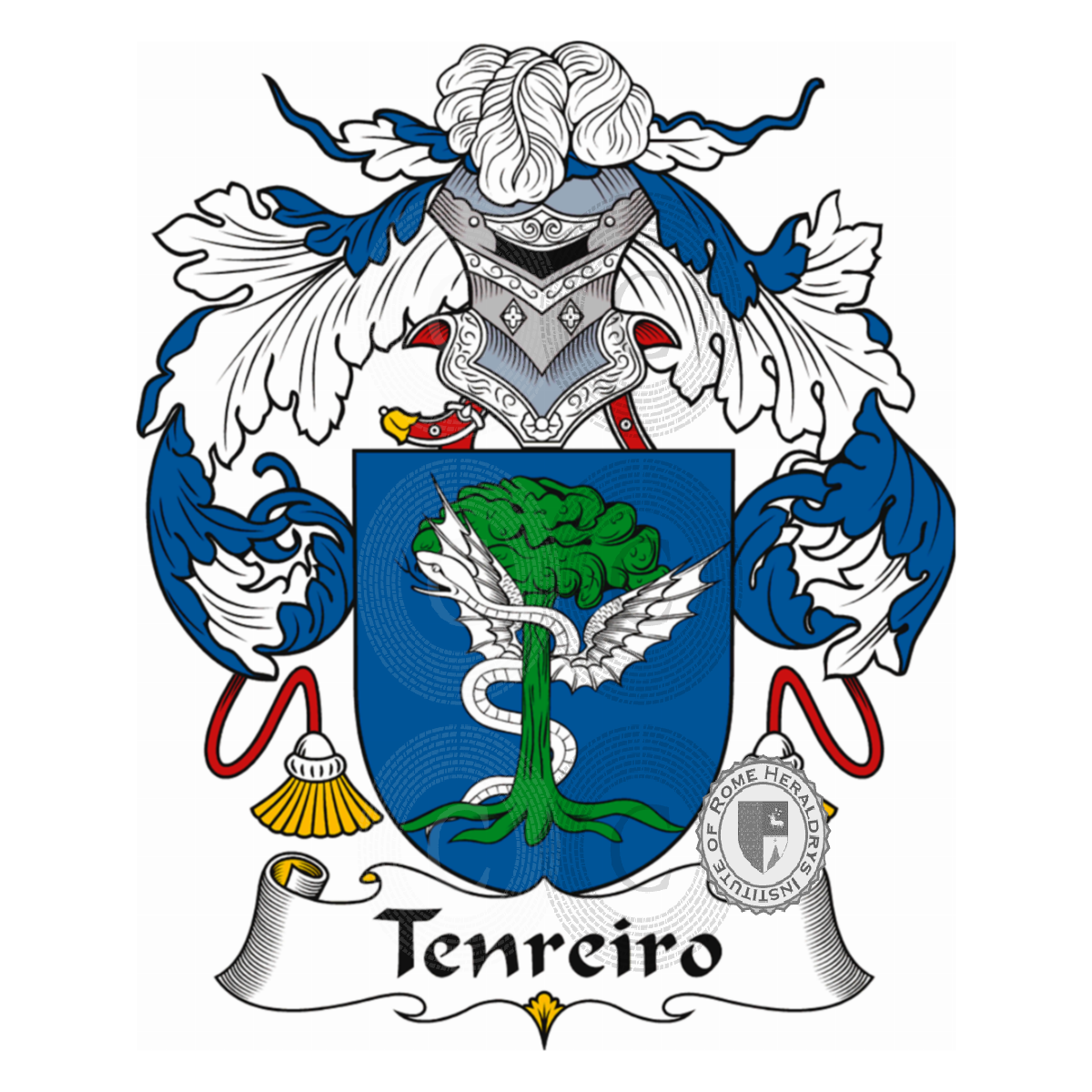 Coat of arms of familyTenreiro