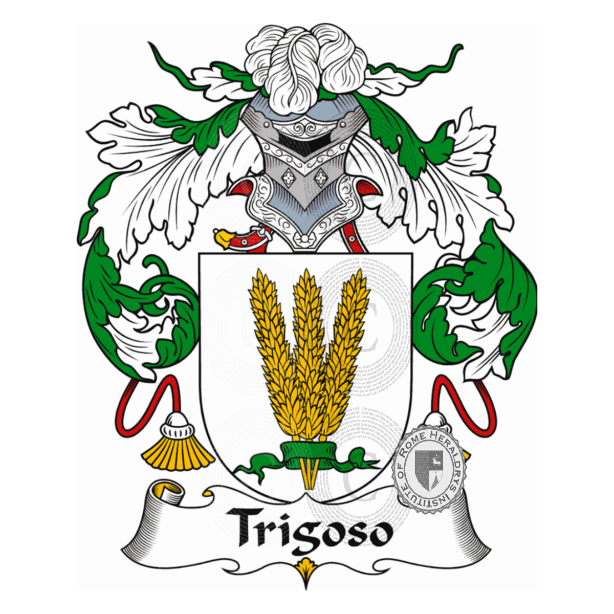 Coat of arms of familyTrigoso, Trigozo