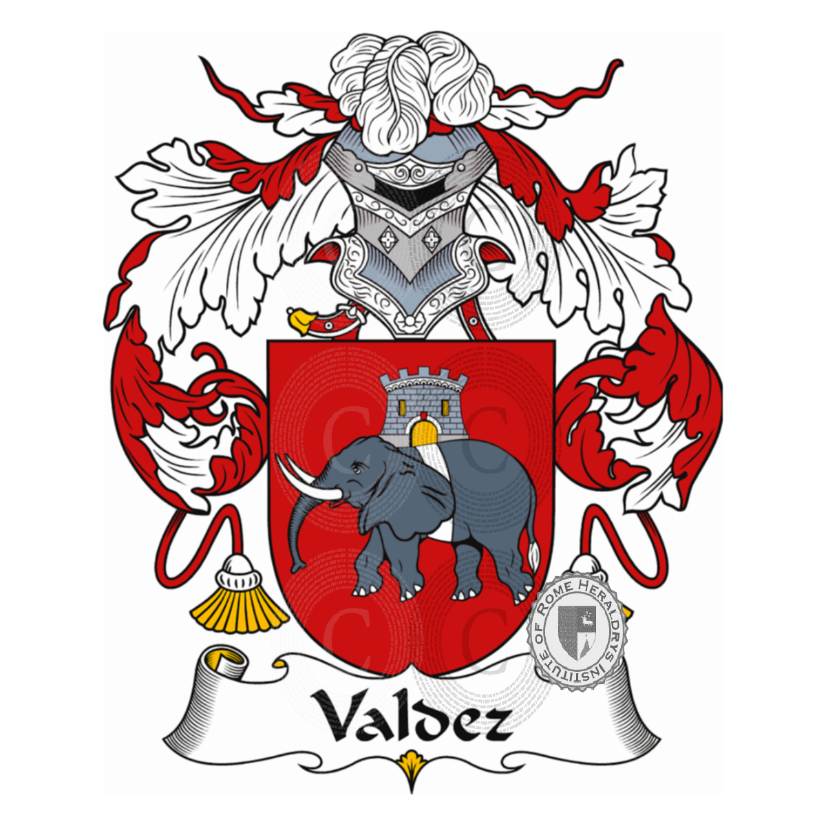 Wappen der FamilieValdez