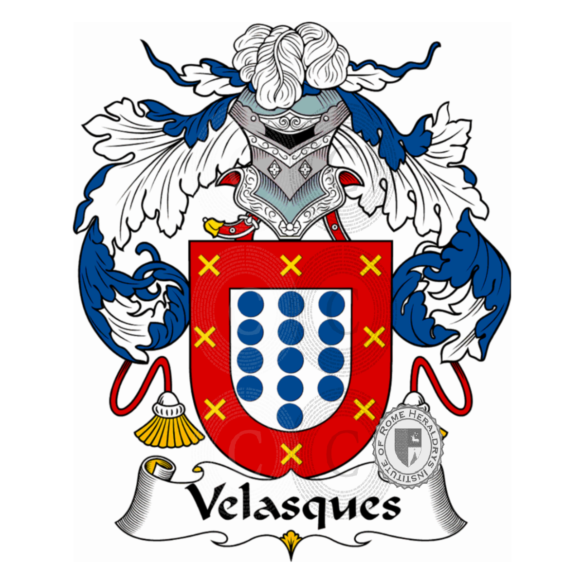 Escudo de la familiaVelasques, Velasquez