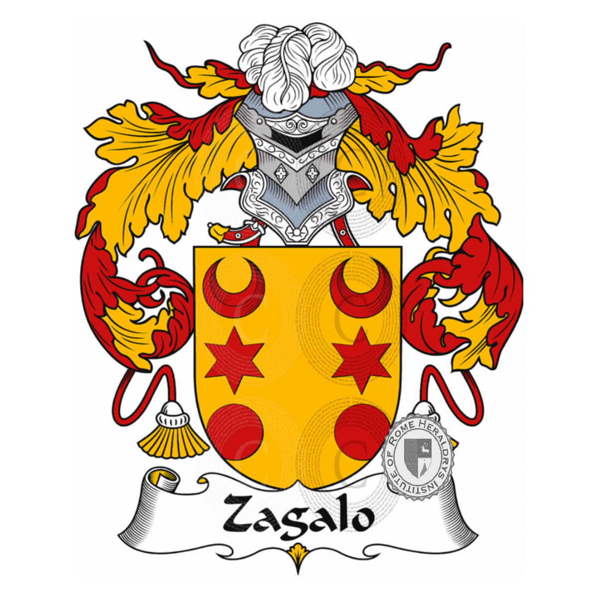 Coat of arms of familyZagalo
