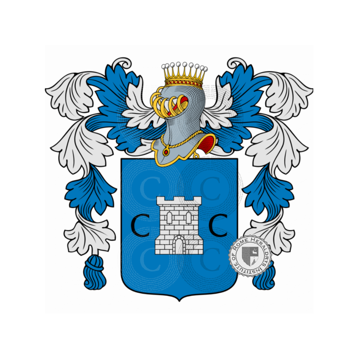 Coat of arms of familyZanchi, Zanco,Zanghi