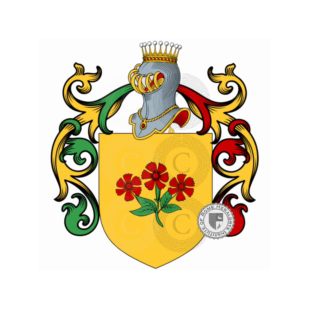 Coat of arms of familyBarberis, Barberis