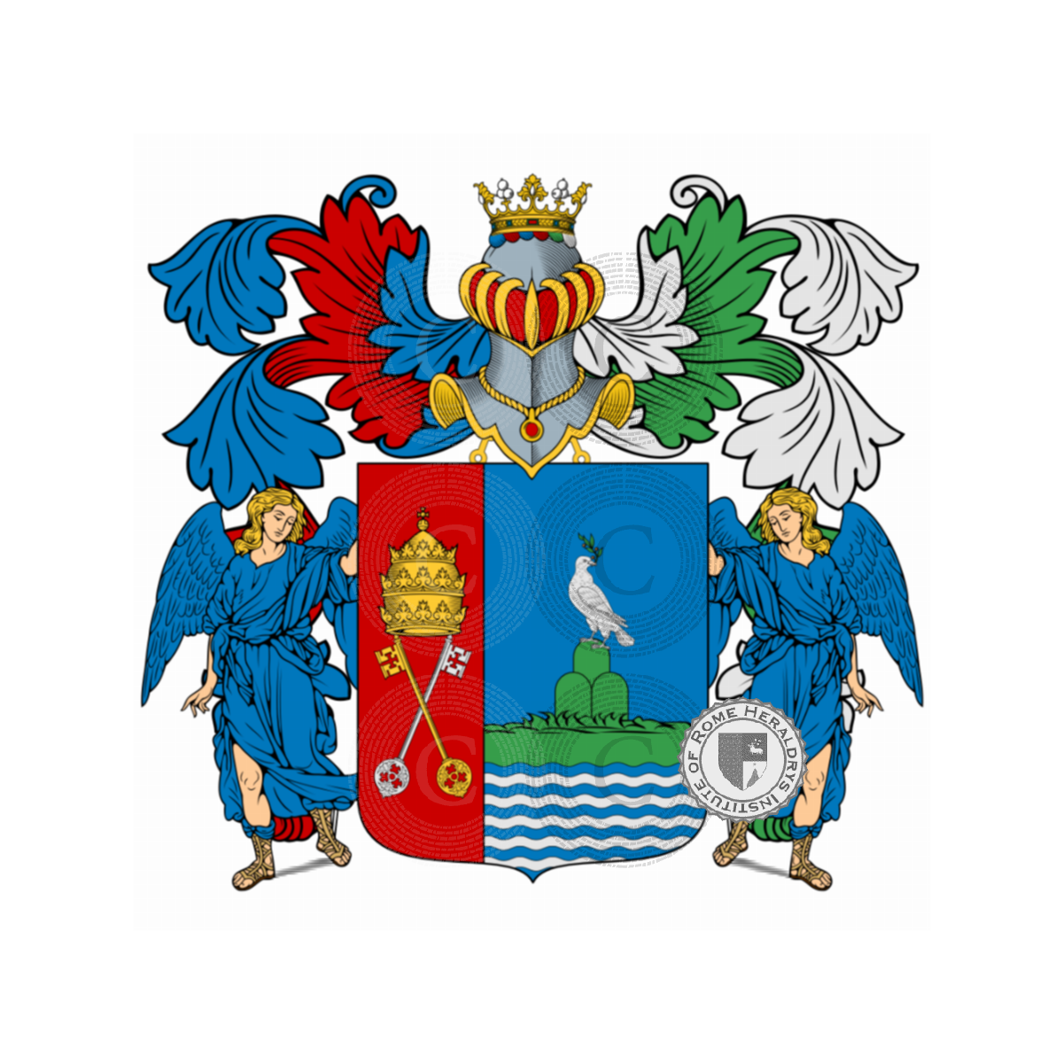 Coat of arms of familyPacelli