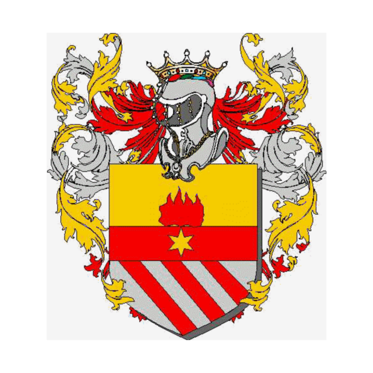 Wappen der FamilieGaddi Pepoli