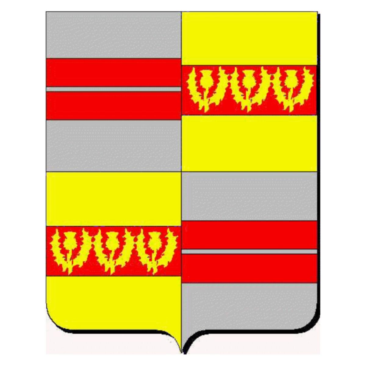 Coat of arms of familyMontanies