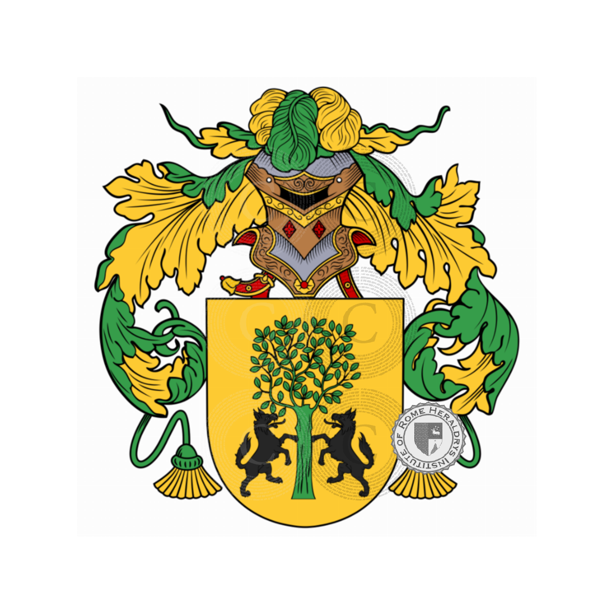 Coat of arms of familyMiravalles