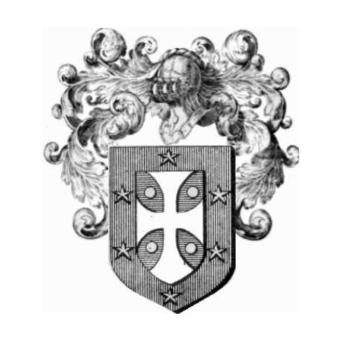 Coat of arms of familyCicoteau