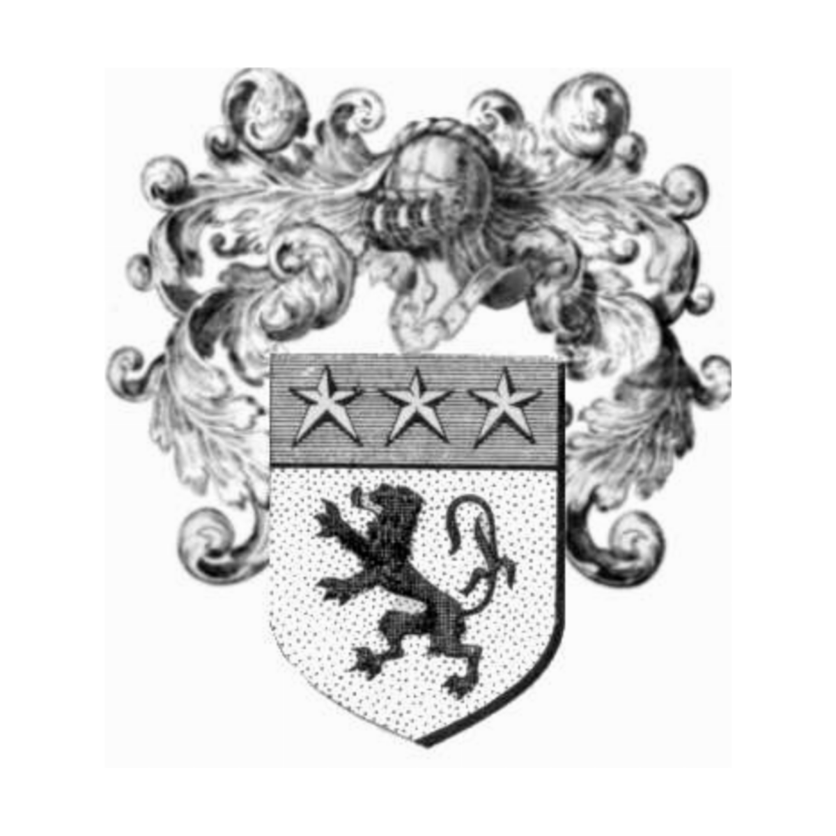 Coat of arms of familyGue