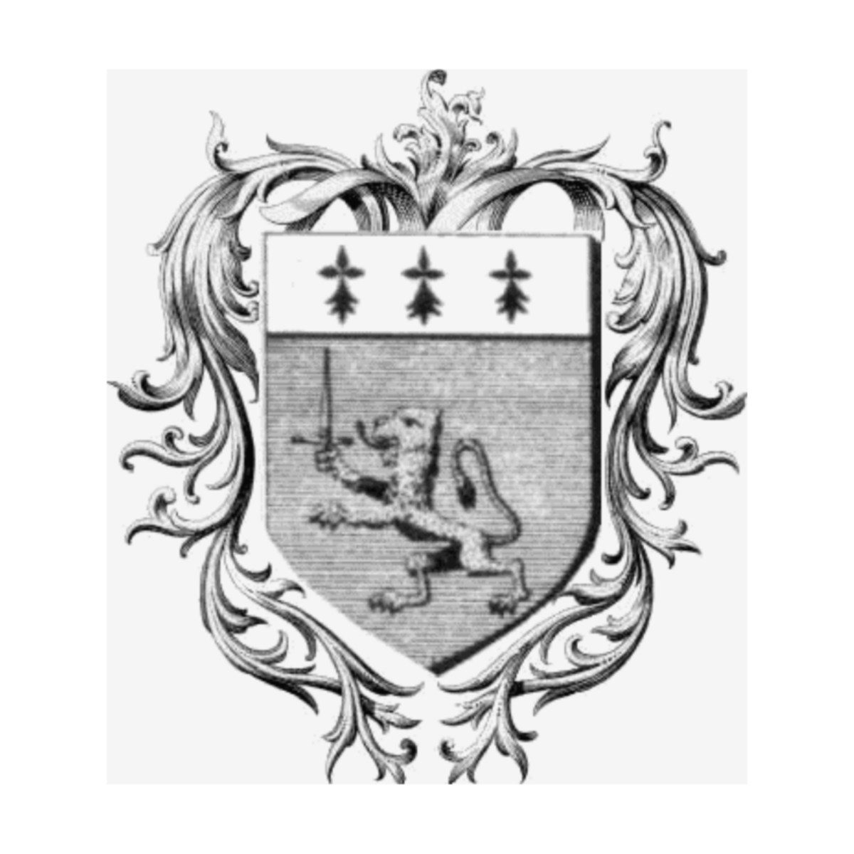 Coat of arms of familyBarberie