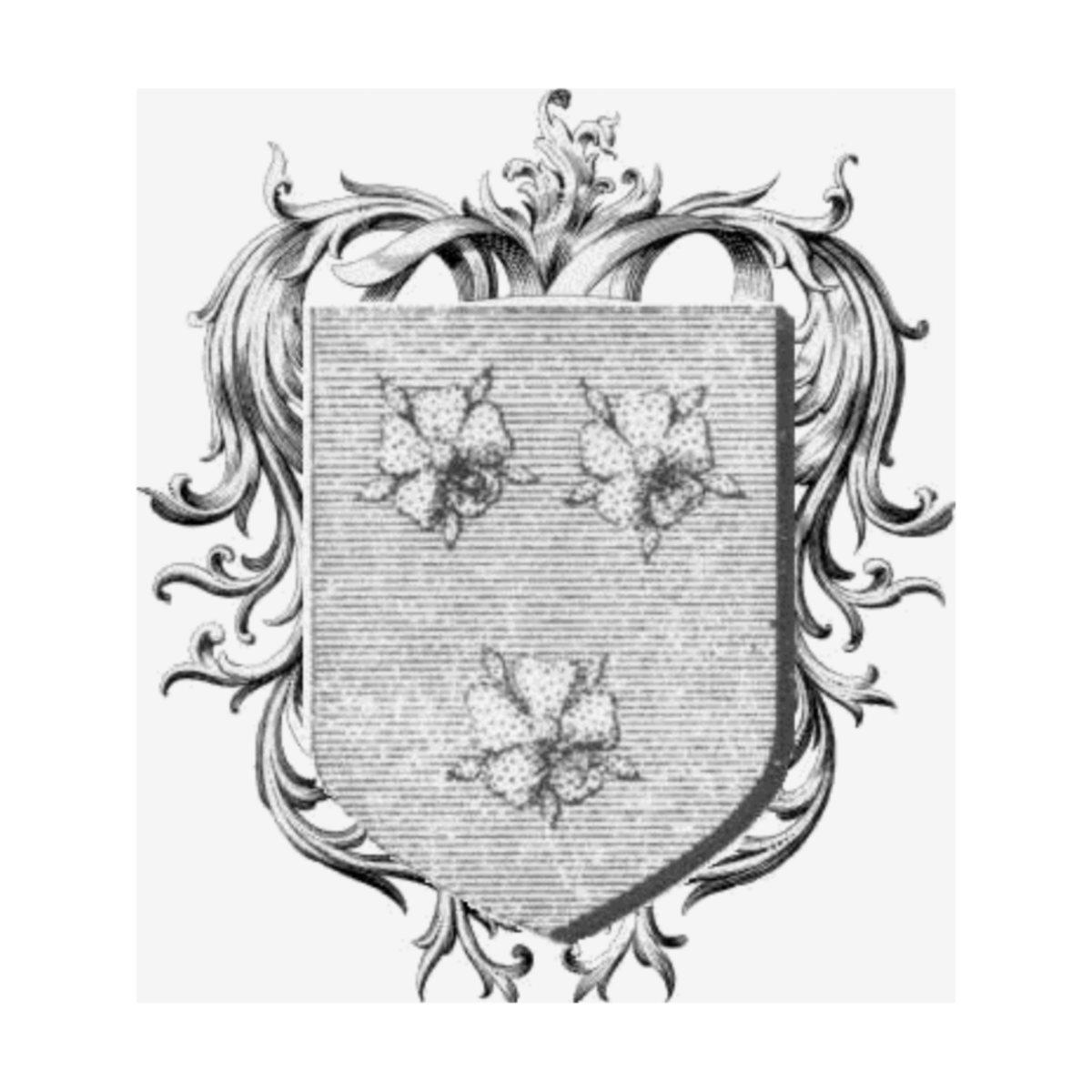 Coat of arms of familyMaublanc