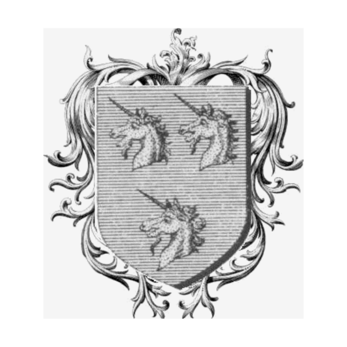 Coat of arms of familyMenardeau