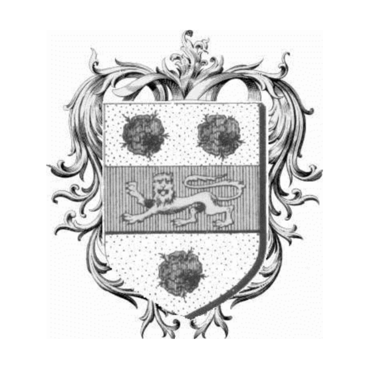 Coat of arms of familyMeneust