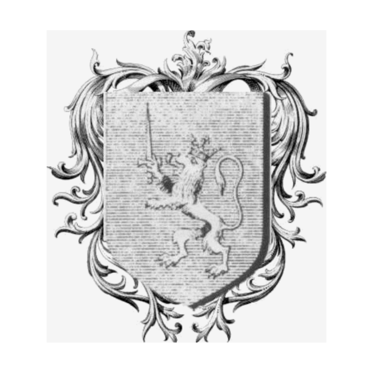 Coat of arms of familyNau, Nau de Arpentis,Nau de Champlouis,Nau de Villeyrouet