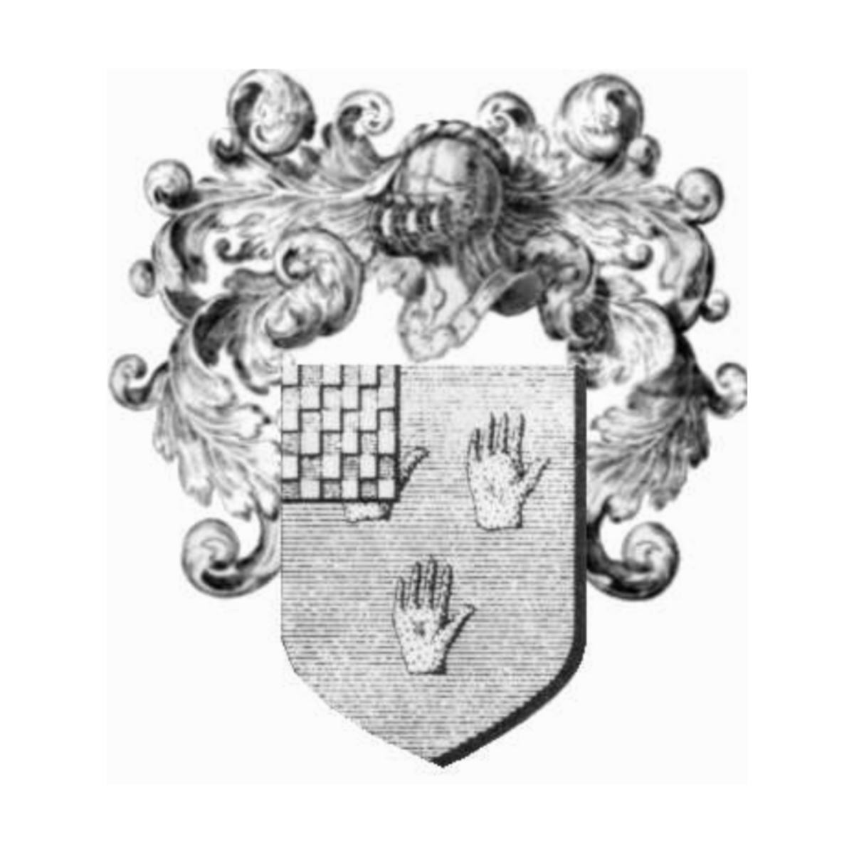 Coat of arms of familyPotier