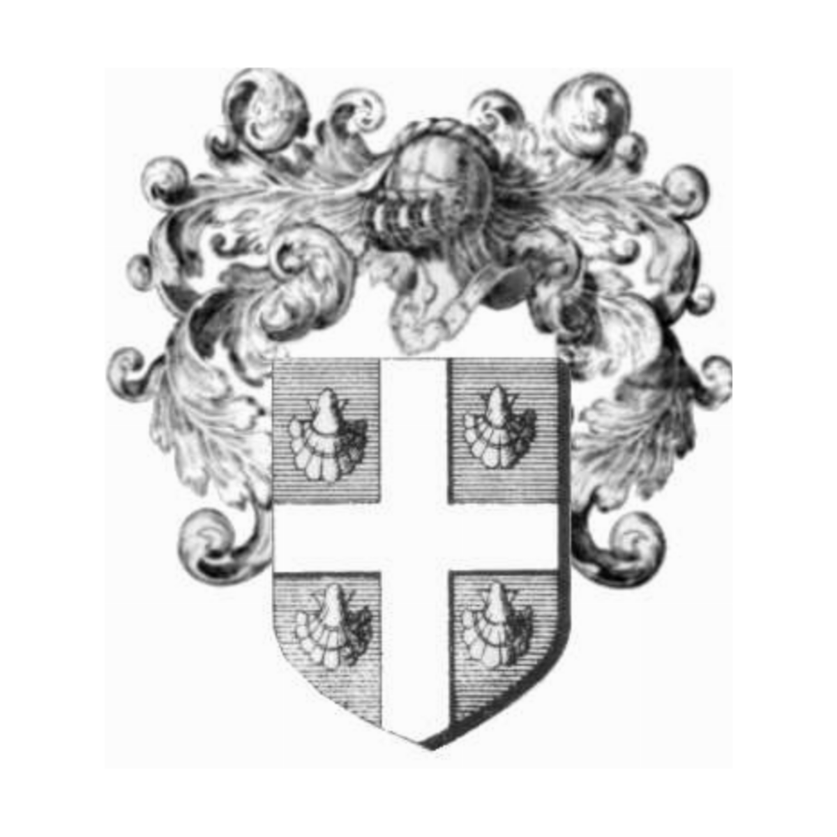 Coat of arms of familyPrezeau