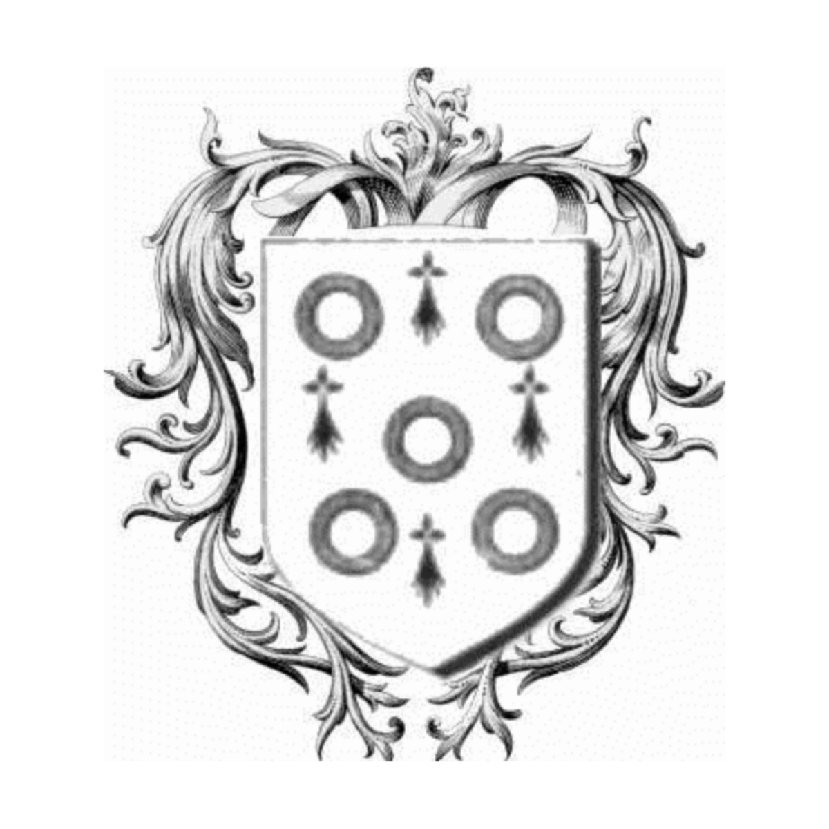 Wappen der FamilieRarecourt