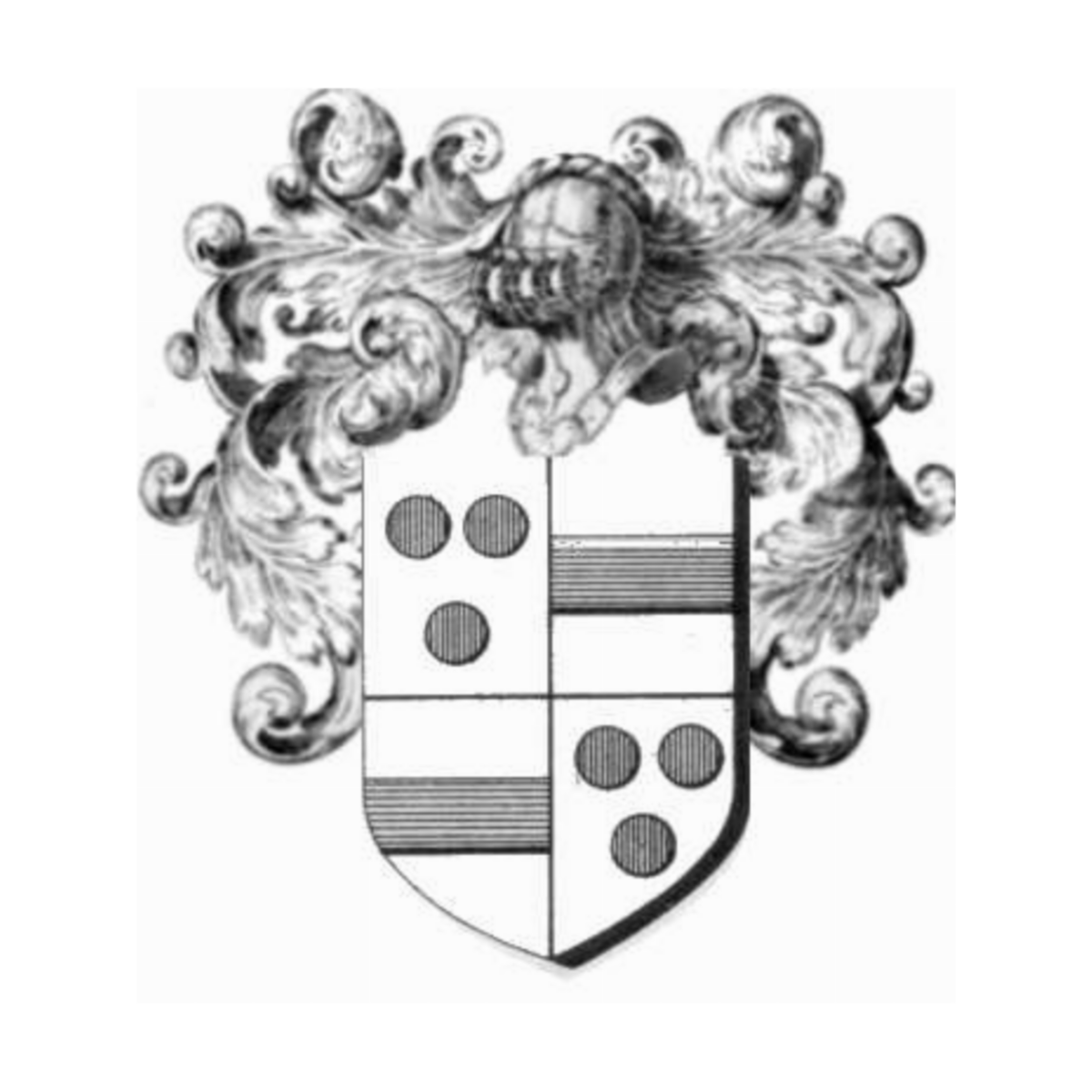 Coat of arms of familyTissart