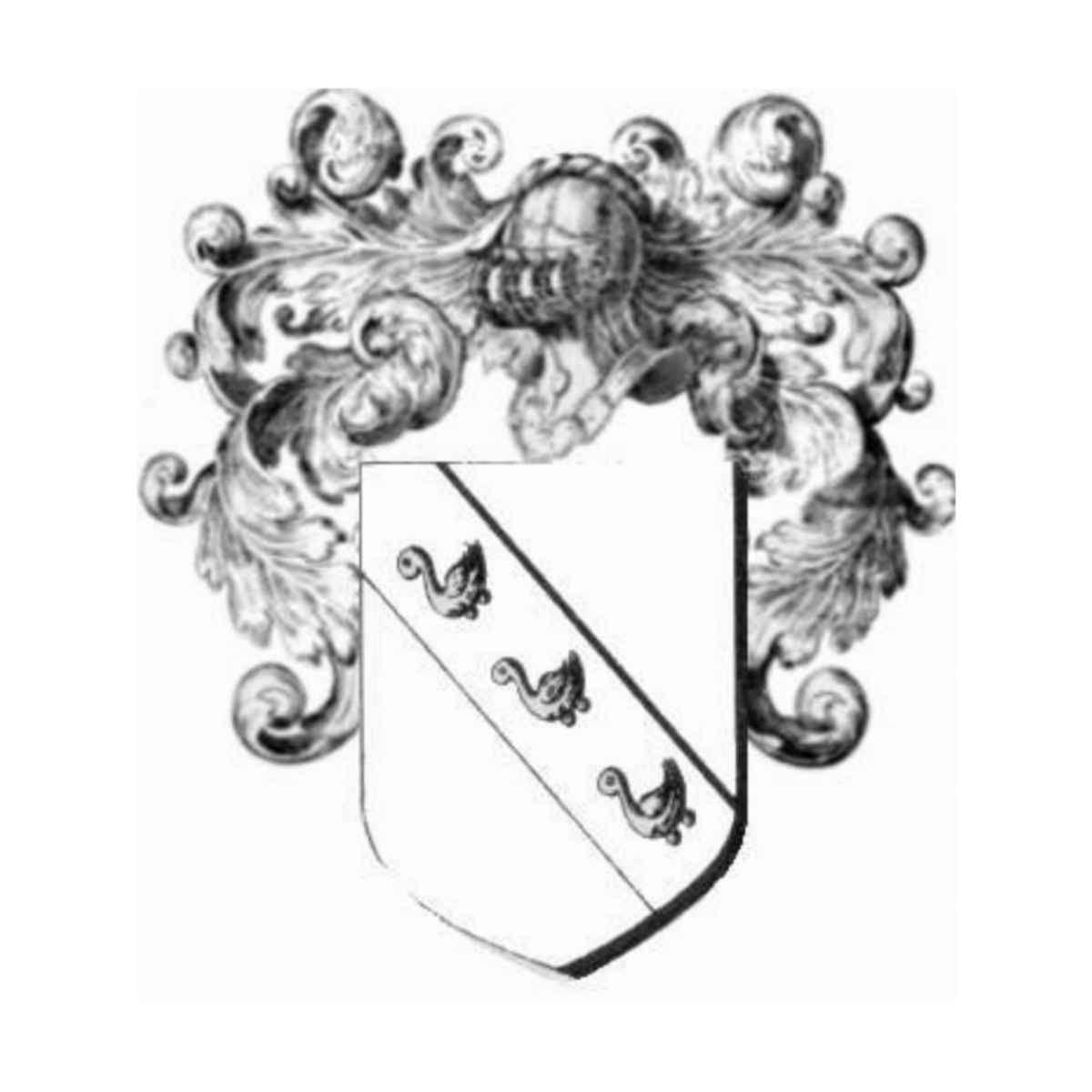 Coat of arms of familyTrebeu