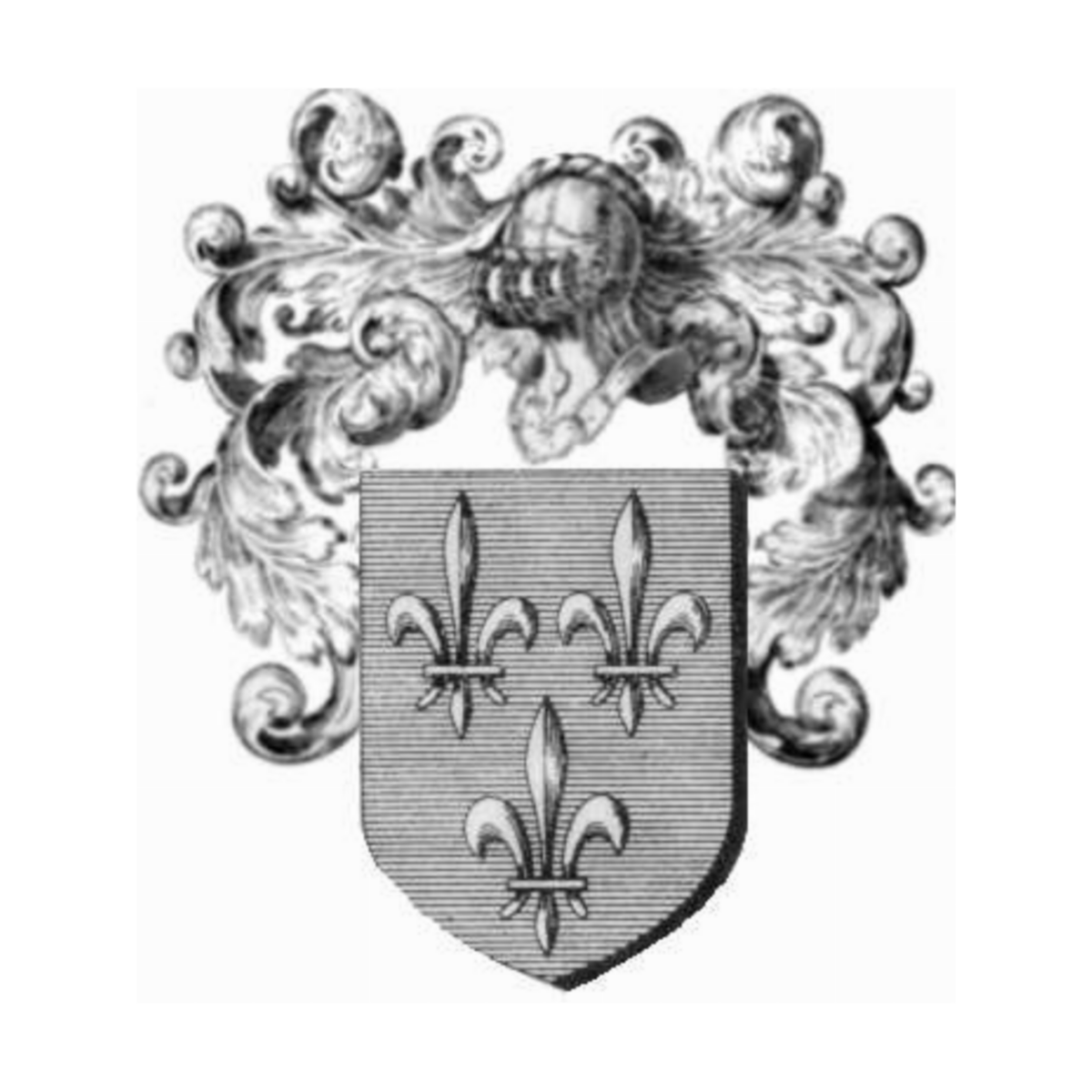Coat of arms of familyTronchaye