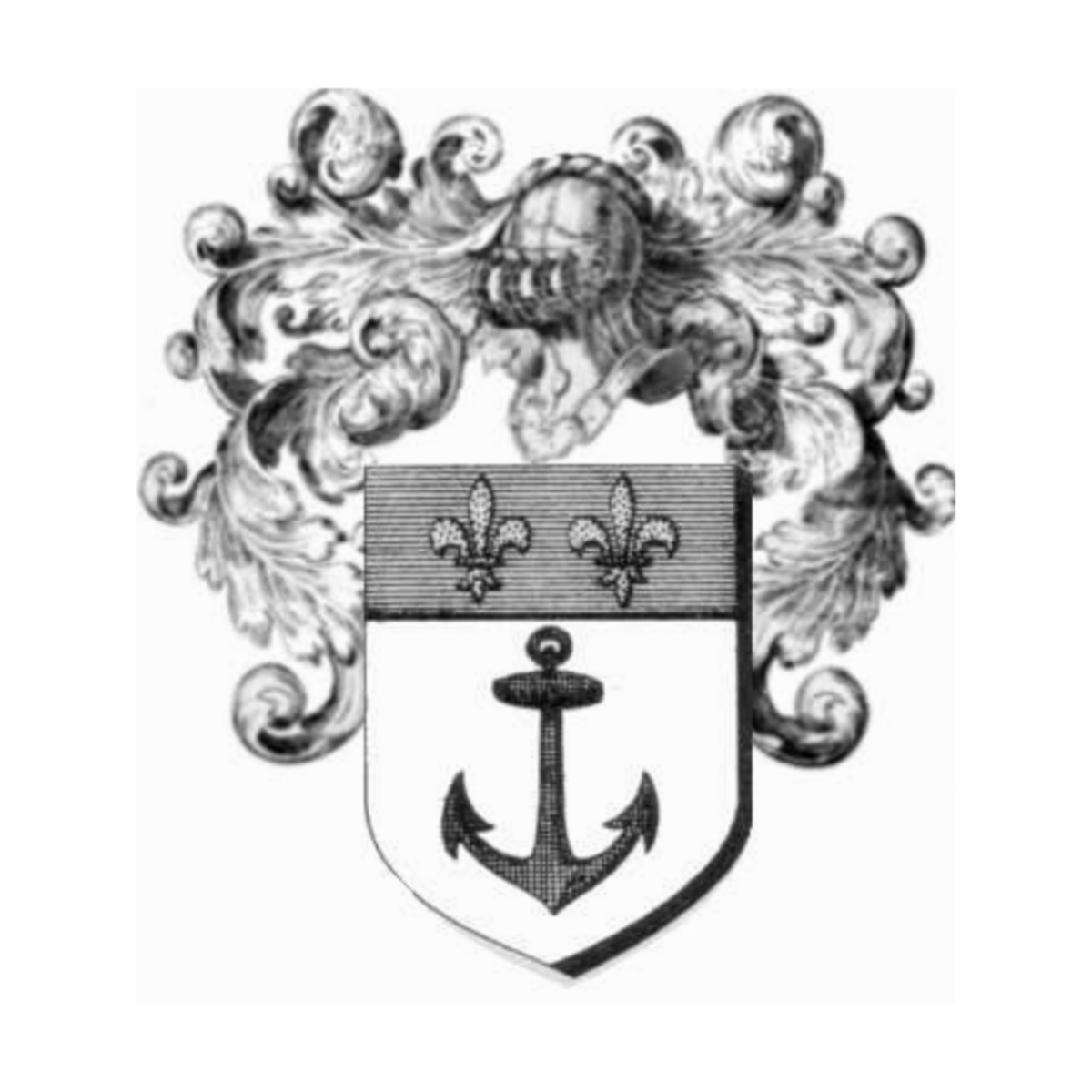 Coat of arms of familyTrouin