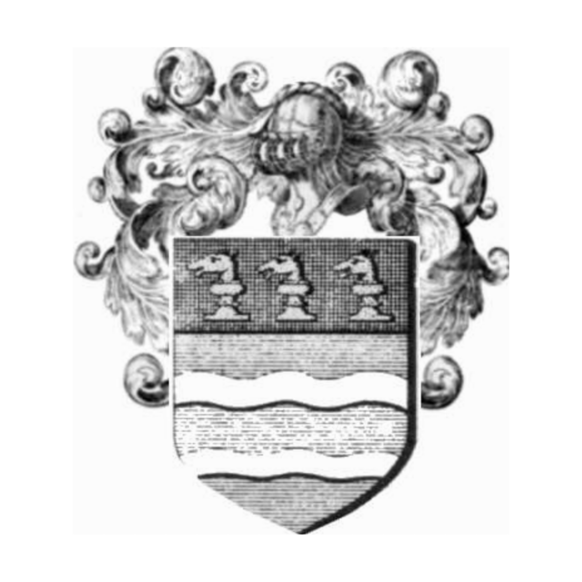Coat of arms of familyDu Bernard