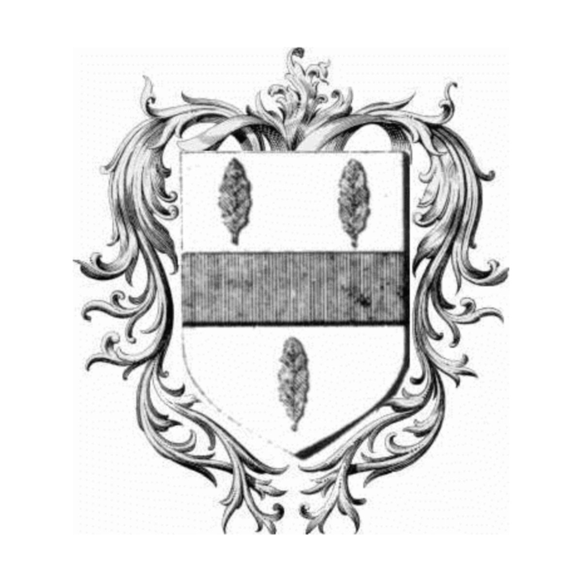 Coat of arms of familyBonardiere