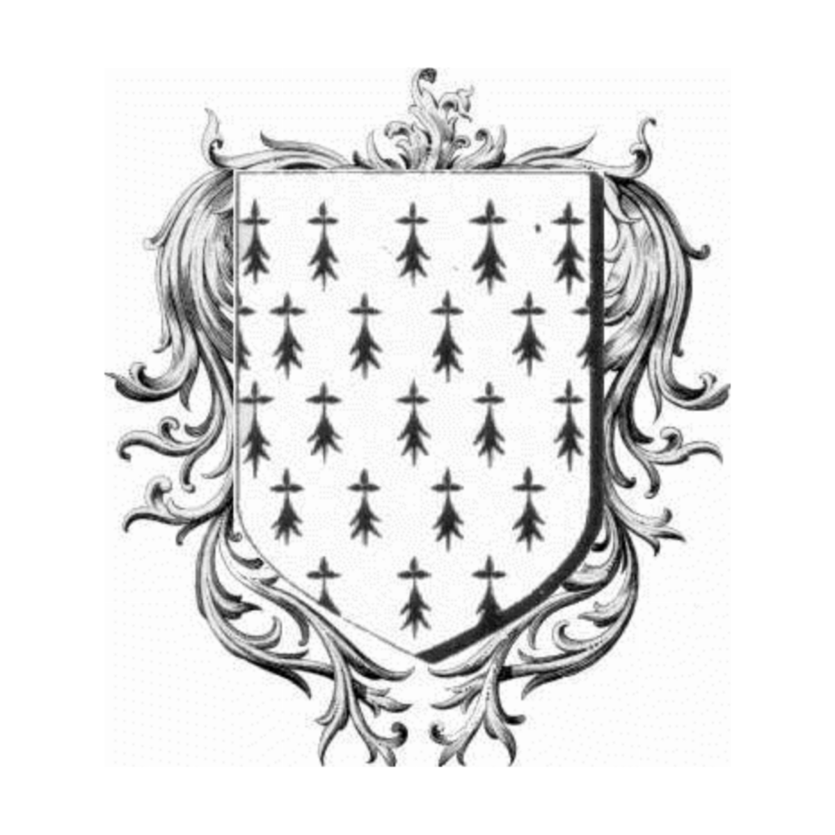 Coat of arms of familyBretagne