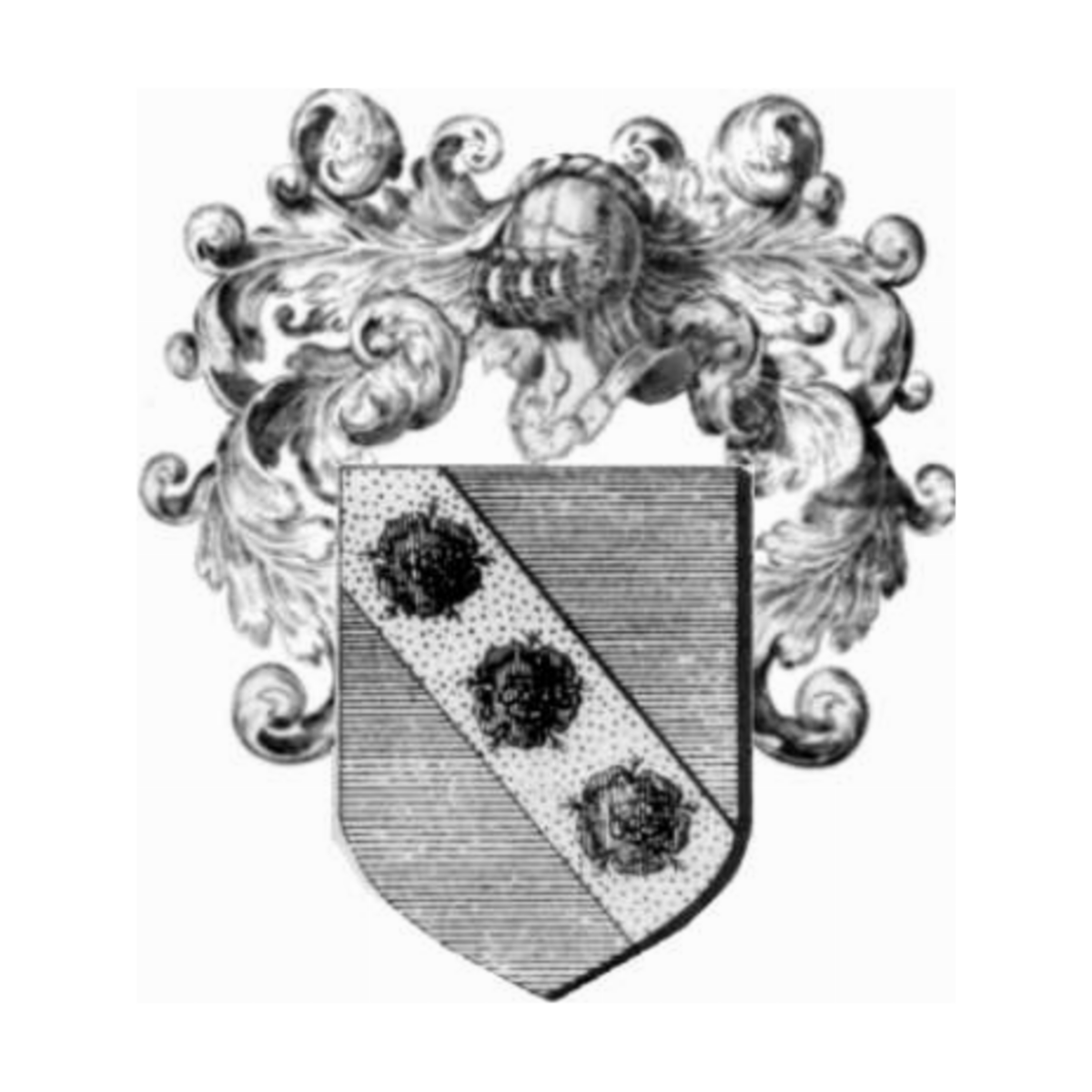 Coat of arms of familyCadelac
