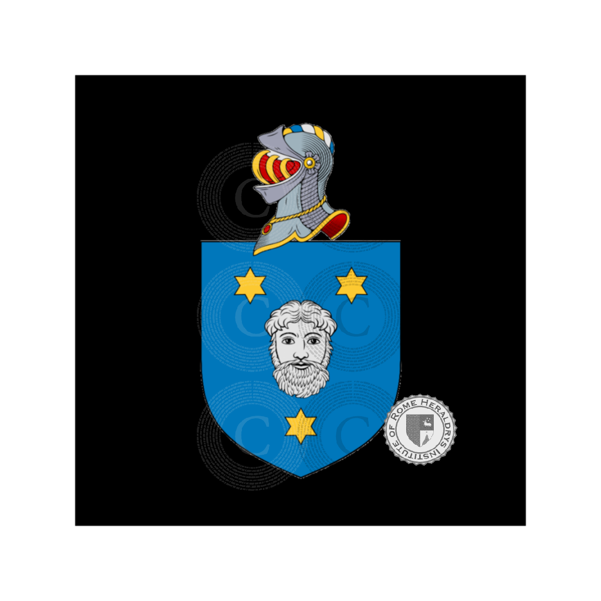 Wappen der FamilieSaracchi di Loazzolo, Saracchi,Saracchi di Loazzolo,Saracco
