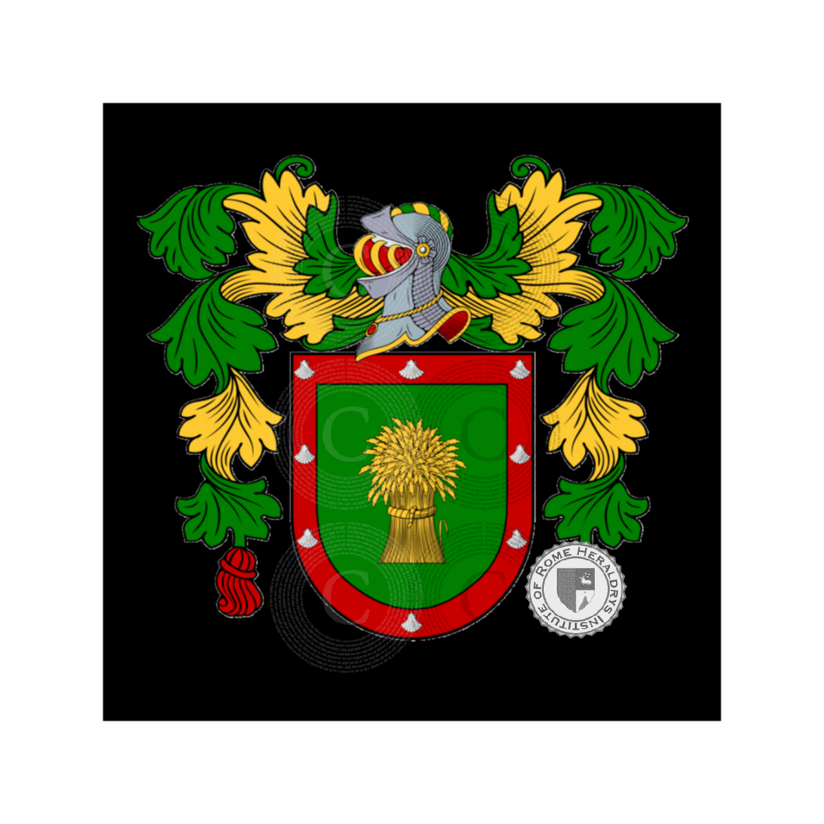 Coat of arms of familyMela