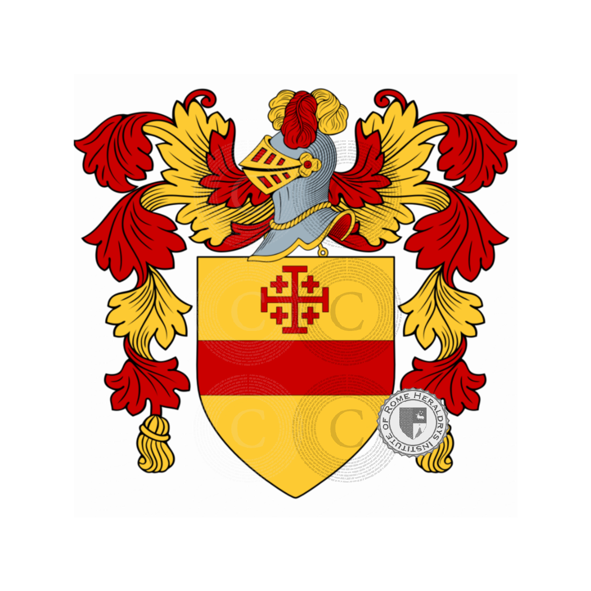 Coat of arms of familyPanzera, Pancera,Panciera