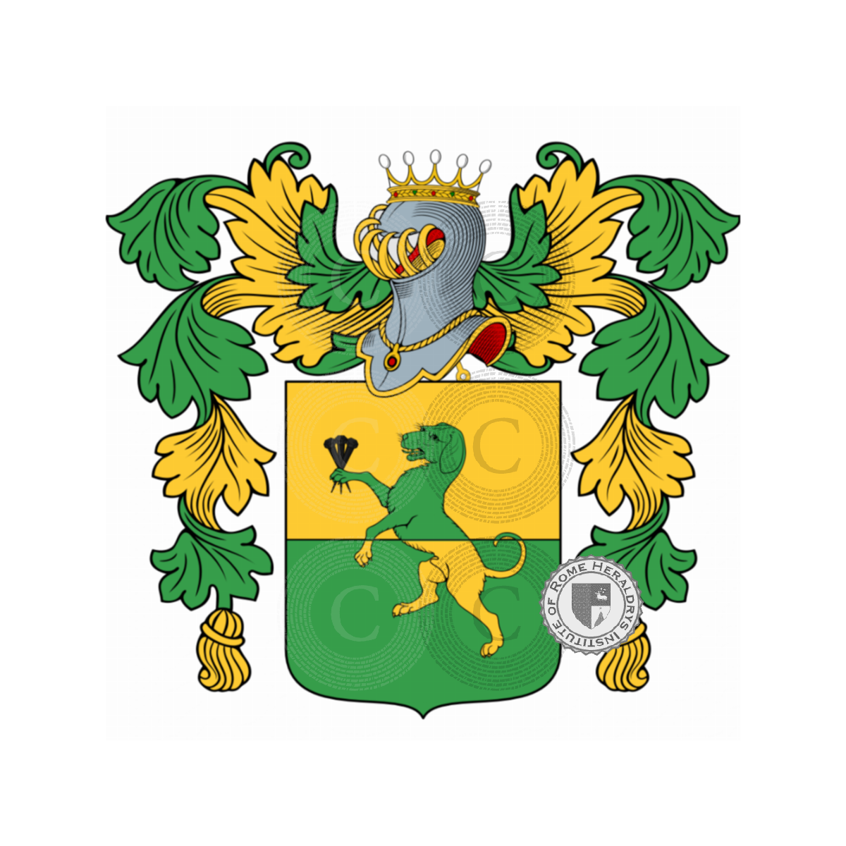 Coat of arms of familyBilli, Bia,Biglia,Billia