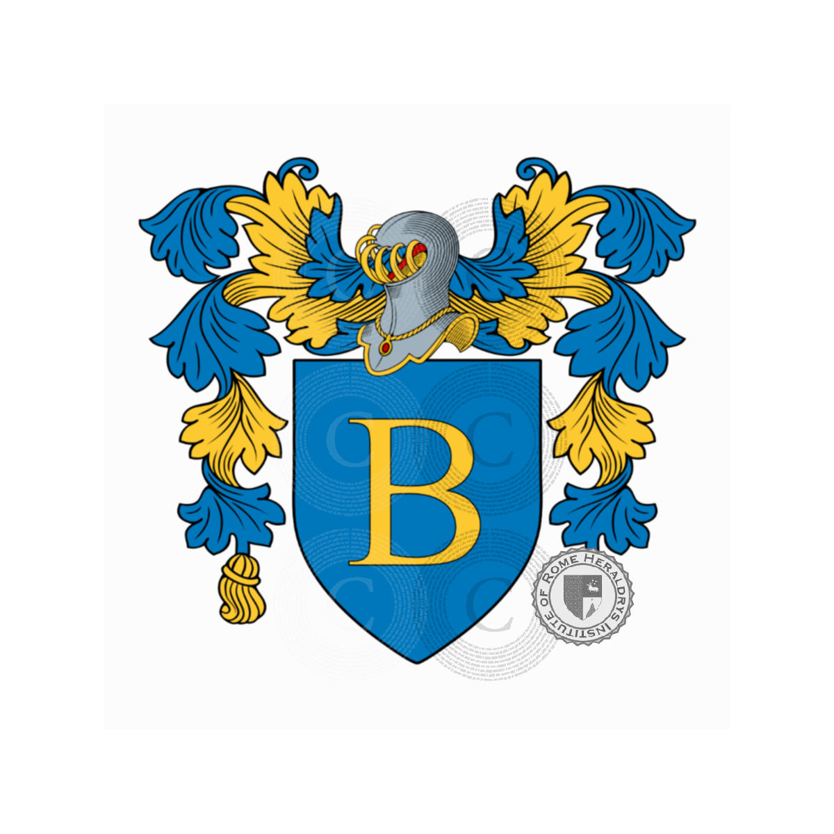 Coat of arms of familyBelli, Ballini,Belli,de Bei,De Belli