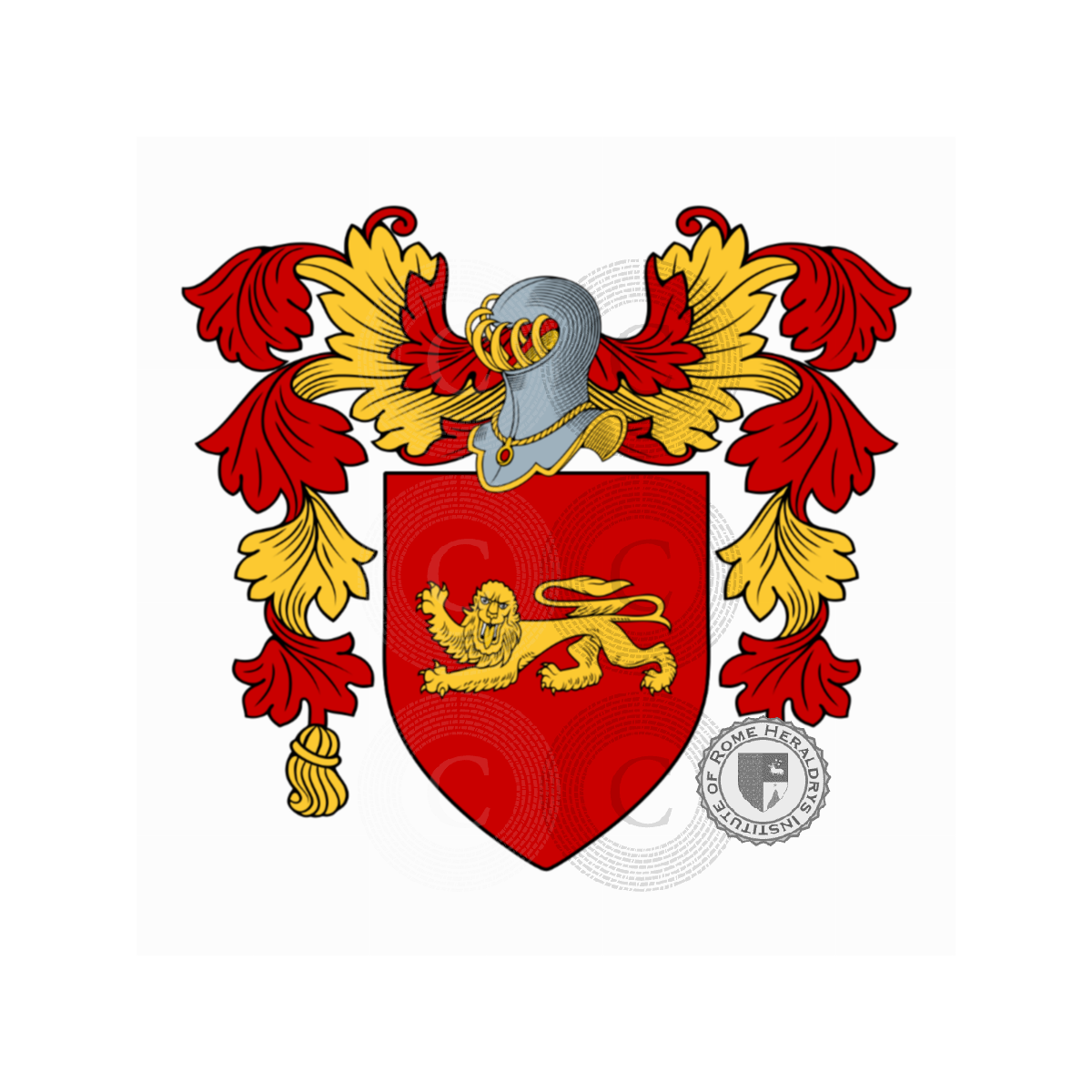 Escudo de la familiaSancassiani, Sancasciani,Sancasciano