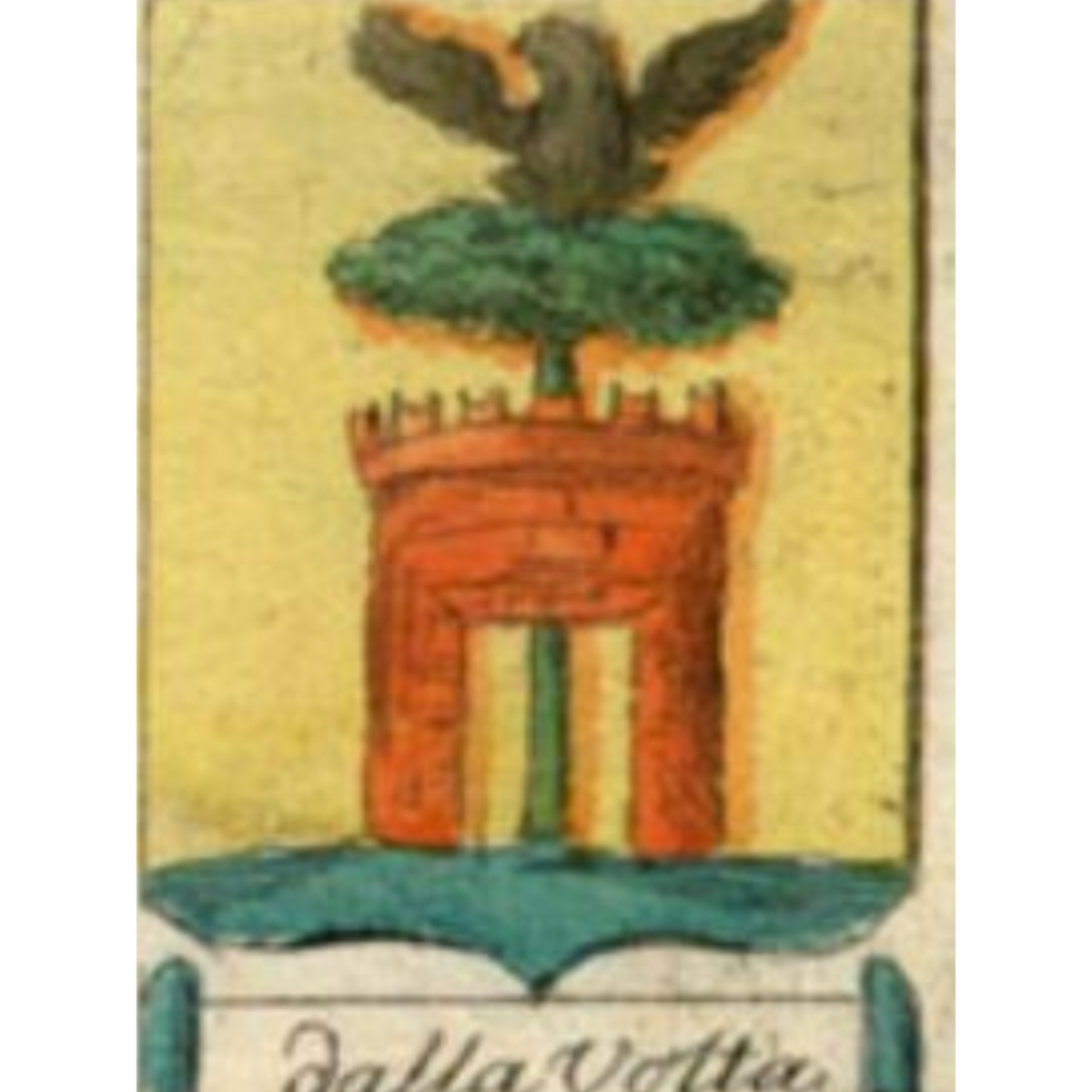 Wappen der Familiedalla Volta, dalla Volta