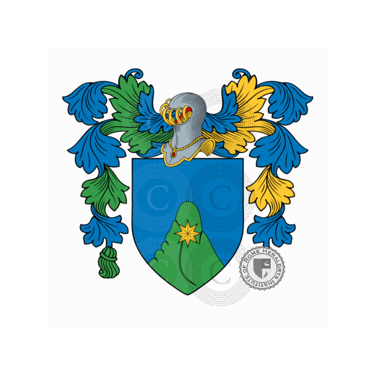 Wappen der FamilieMontorselli, Montorselli Brachetti