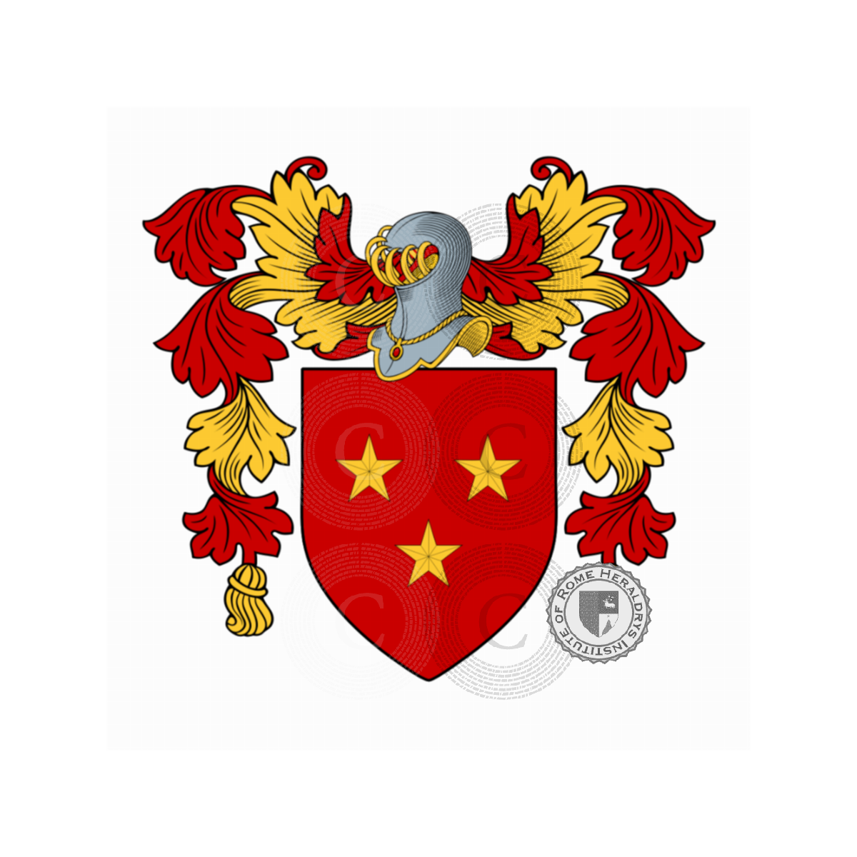 Coat of arms of familyZola, Zolia,Zolla
